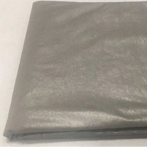 Silver-plated non-woven fabric Silver fiber radiation-proof cloth Silver fiber shielding cloth