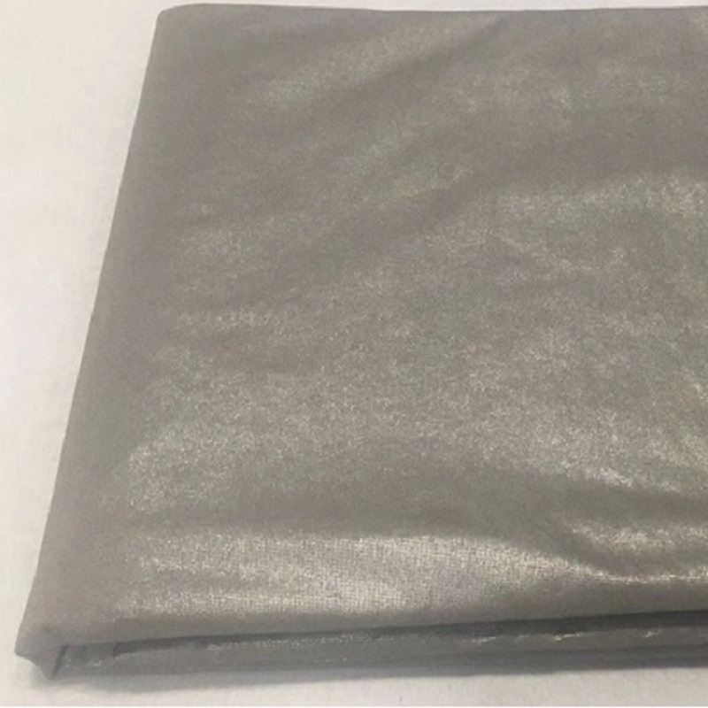 Silver-plated non-woven fabric Silver fiber radiation-proof cloth Silver fiber shielding cloth